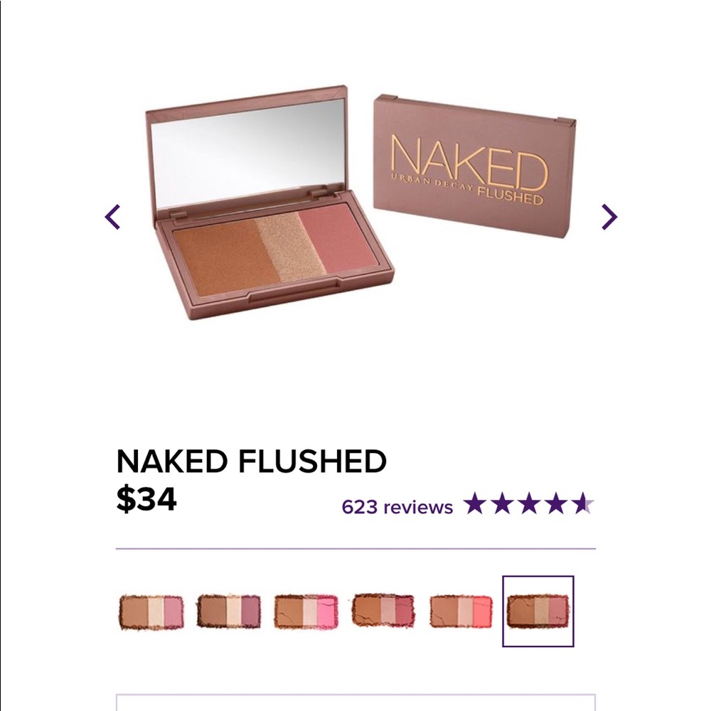Urban Decay Naked Flushed Compact